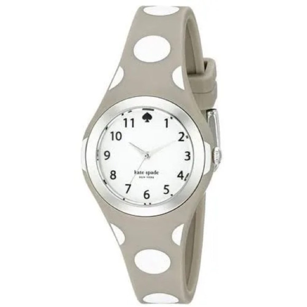 Kate Spade Rumsey Gray Polka Dot Watch